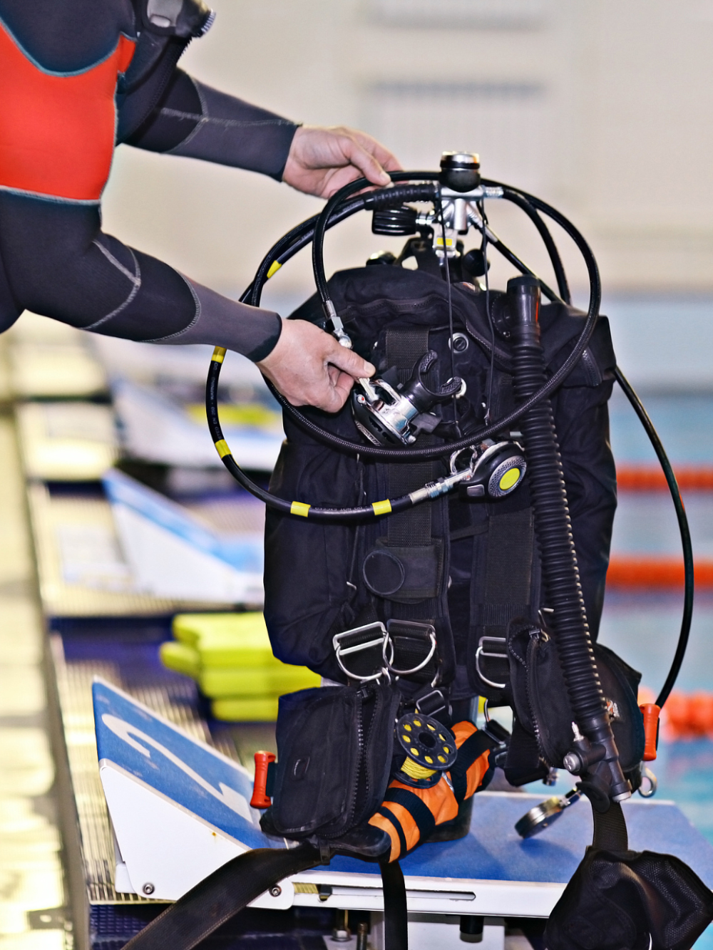 manutenzione attrezzatura subacquea